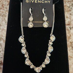 Givenchy necklace & earrings set